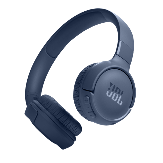 JBL Tune 520BT Headphones Blue Hero photo