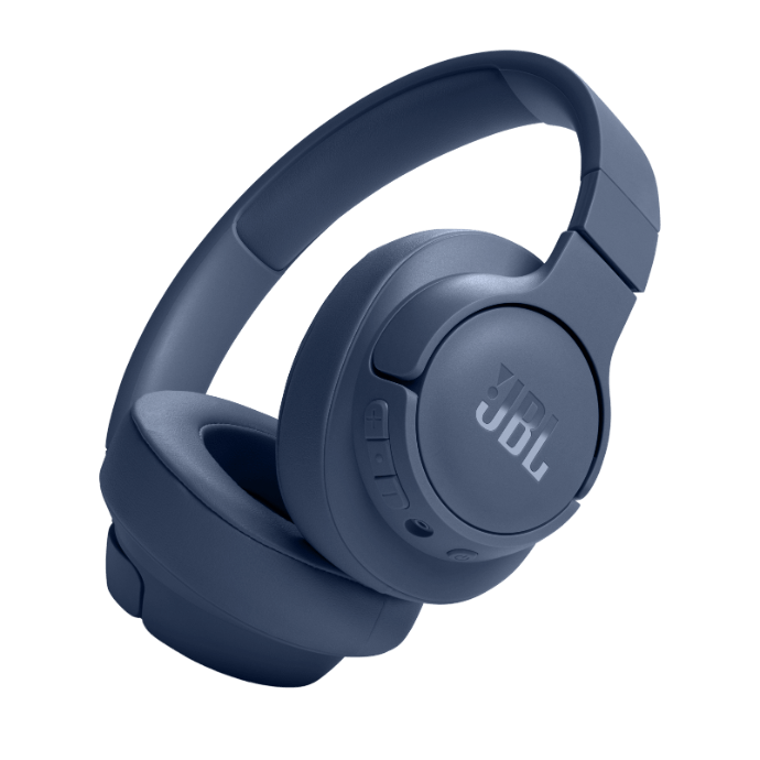 JBL Tune 720BT Headphones Blue hero photo