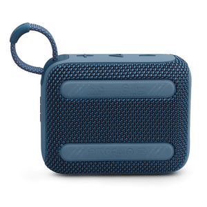 JBL Go 4 Blue Portable Bluetooth Speaker Back View photo