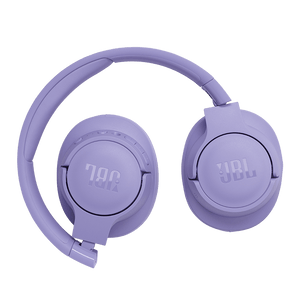 JBL Tune 770NC Headphones Purple Folded Photo